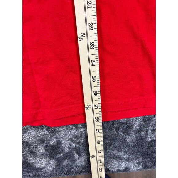 Vtg Delta Pro Weight I Bleed Bulldog Red Fresno State Men's XL Red T-Shirt - Picture 7 of 10